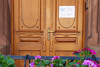 Pilates Studio Saar, Eingang